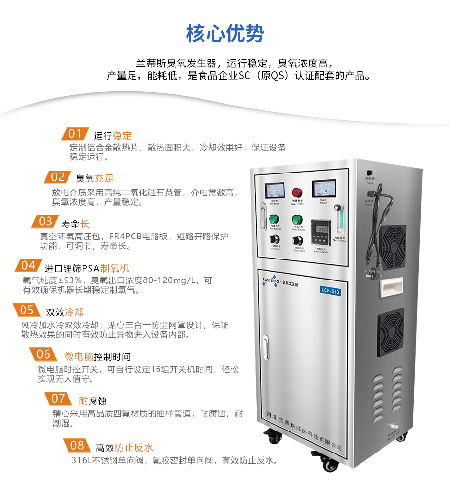 水处置惩罚臭氧爆发器产品先容